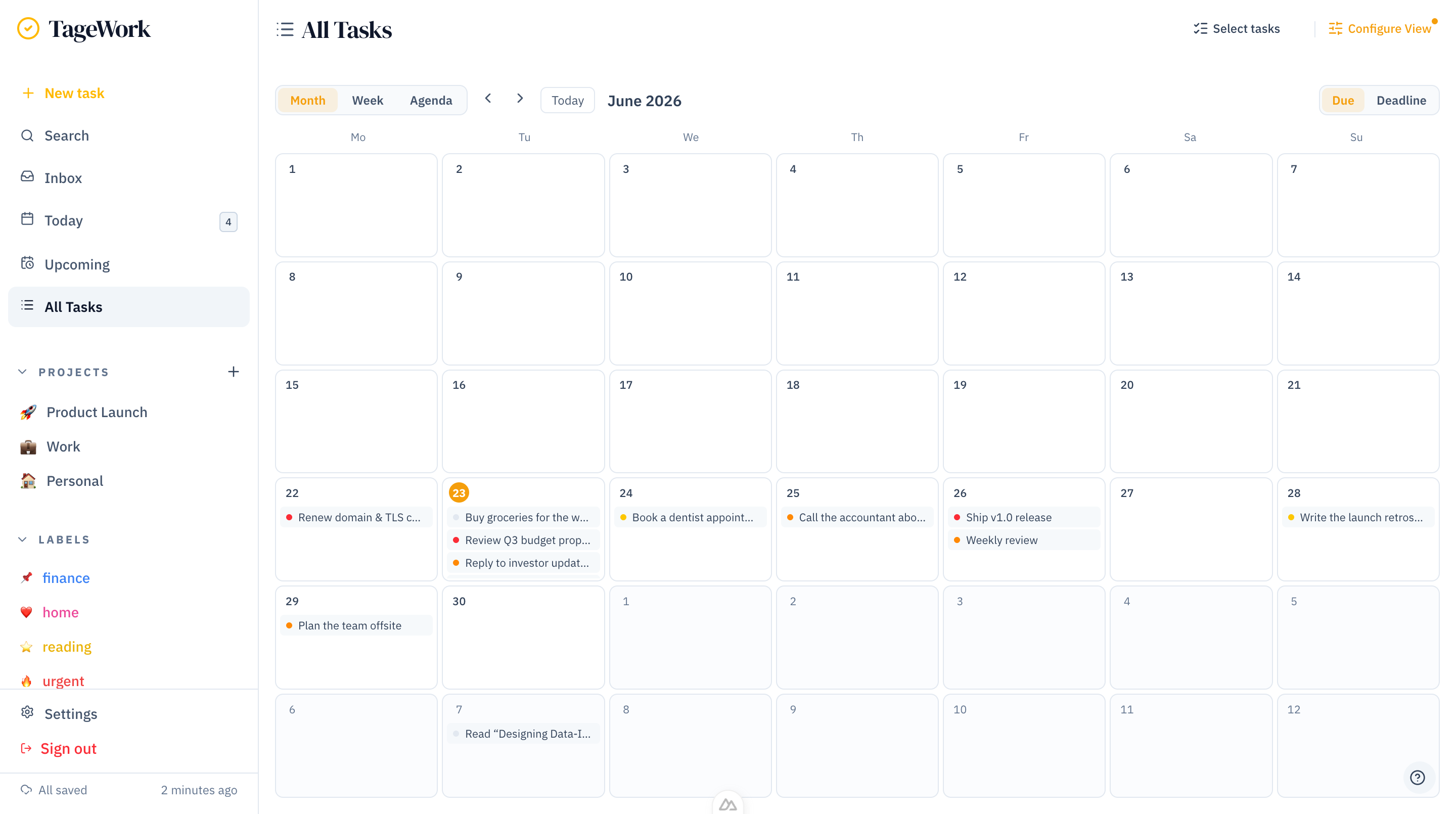 Calendar