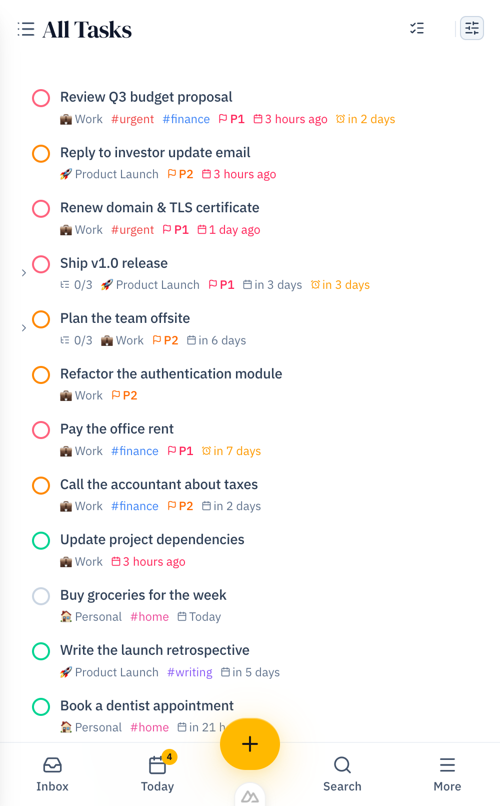 Phone · List